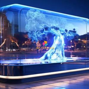 3D Effect Flexible Transparent LED Display Screen