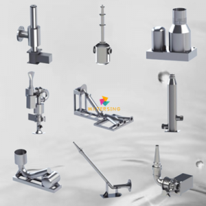 Controllable Fountain Nozzles