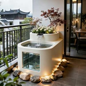 Metal Pond Fish & Water Feature